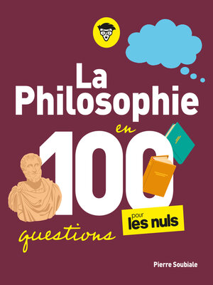 cover image of La Philosophie en 100 questions pour les Nuls